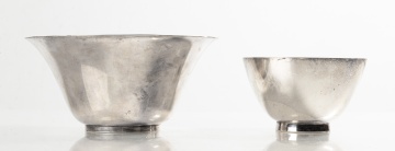 Tiffany & Co. Sterling Silver Footed Bowls