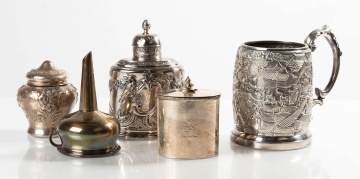 Continental & Chinese Export Silver Table Articles