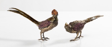 Continental Jeweled & Enameled Pheasants