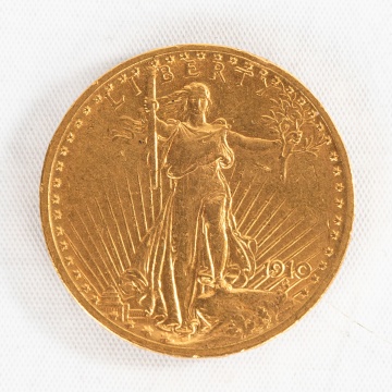 1910 Liberty $20 Gold Coin