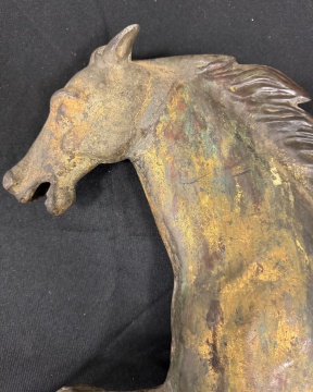 Copper Running Horse Weathervane