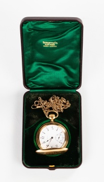 Tiffany & Co. 18K Gold Pocket Watch
