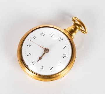 N. Rice, Penryn 18K Gold Pocket Watch