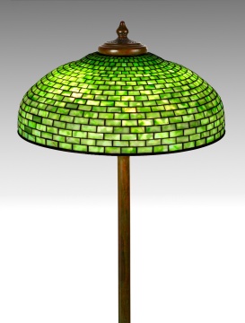 Tiffany Studios Geometric Dome Junior Floor Lamp