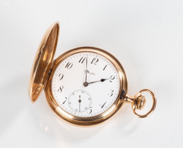 Tiffany & Co. Swiss-Made 18K Gold Pocket Watch