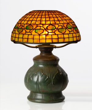 Tiffany Studios Leaf and Vine Lamp