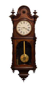 E. N. Welch Regulator No. 5 Wall Clock