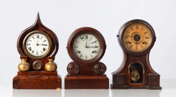 Three Shelf Clocks