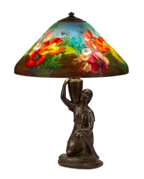Fine & Rare Handel Poppy Lamp