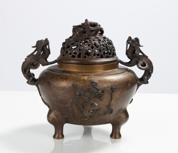 Chinese Bronze Censor