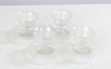 Steuben Verre de Soie Sherbets