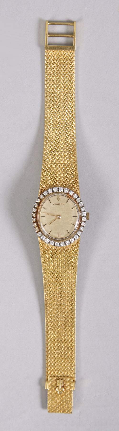 Corum 18k gold outlet diamond watch