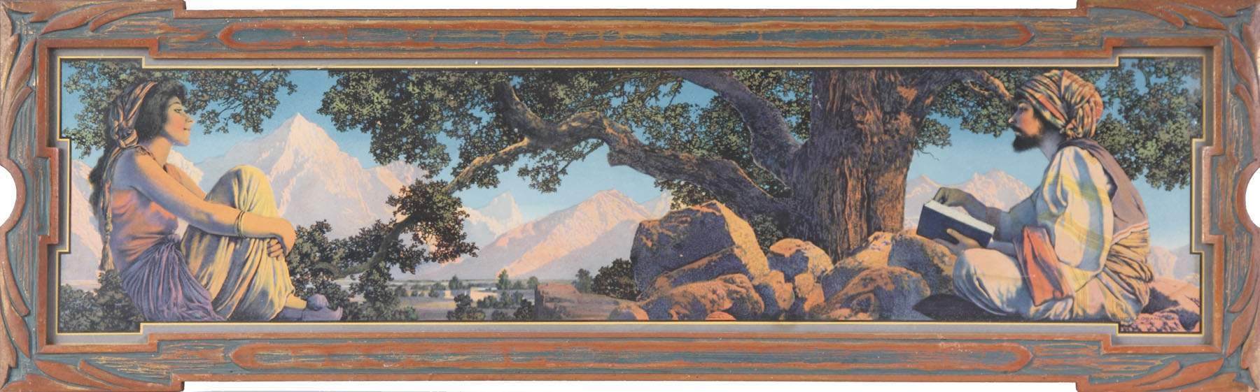 Maxfield Parrish Print "The Rubaiyat" Cottone Auctions