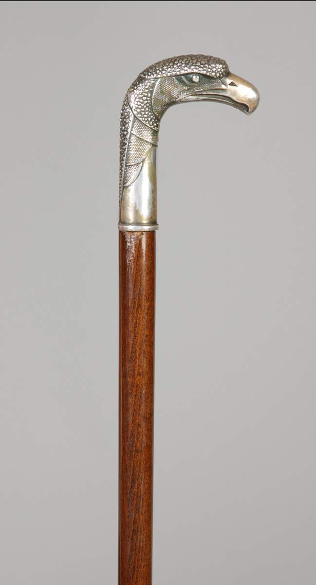 Silver Plated Eagle Head Sword Cane | Cottone Auctions