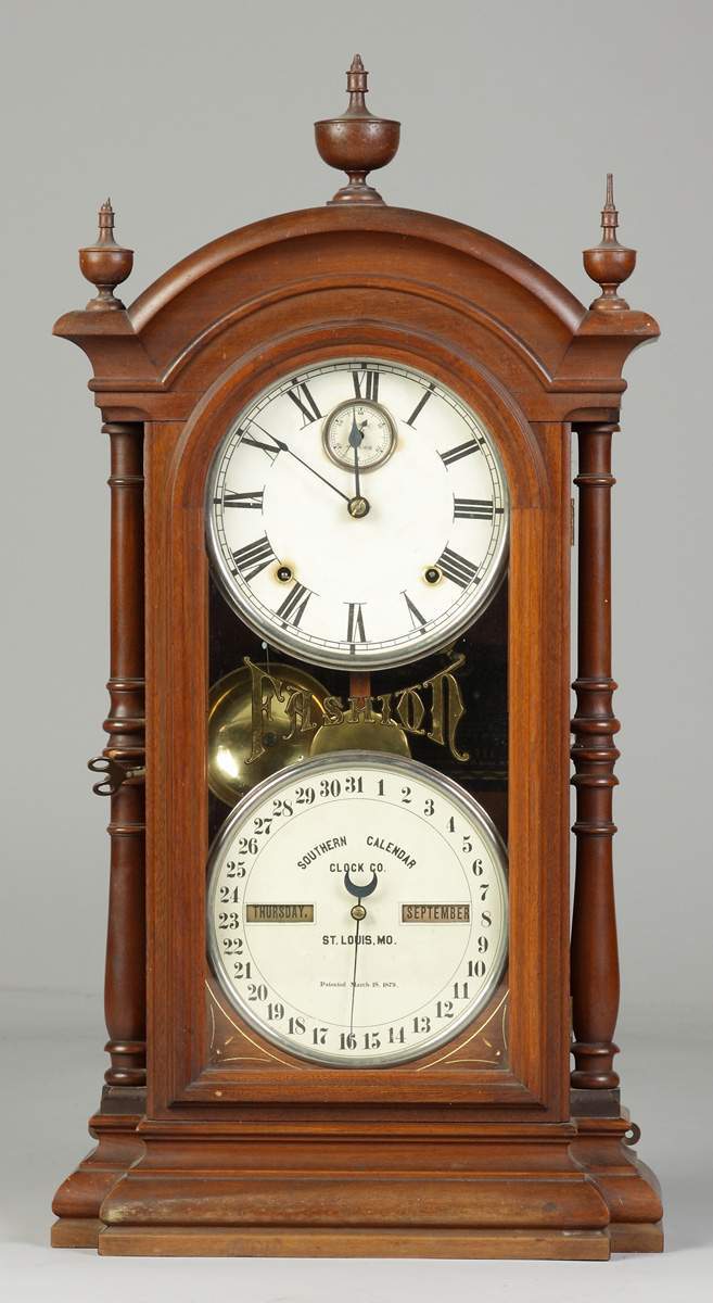 Southern Calendar Clock Co., St. Louis, MO, Fashion Clock | Cottone ...