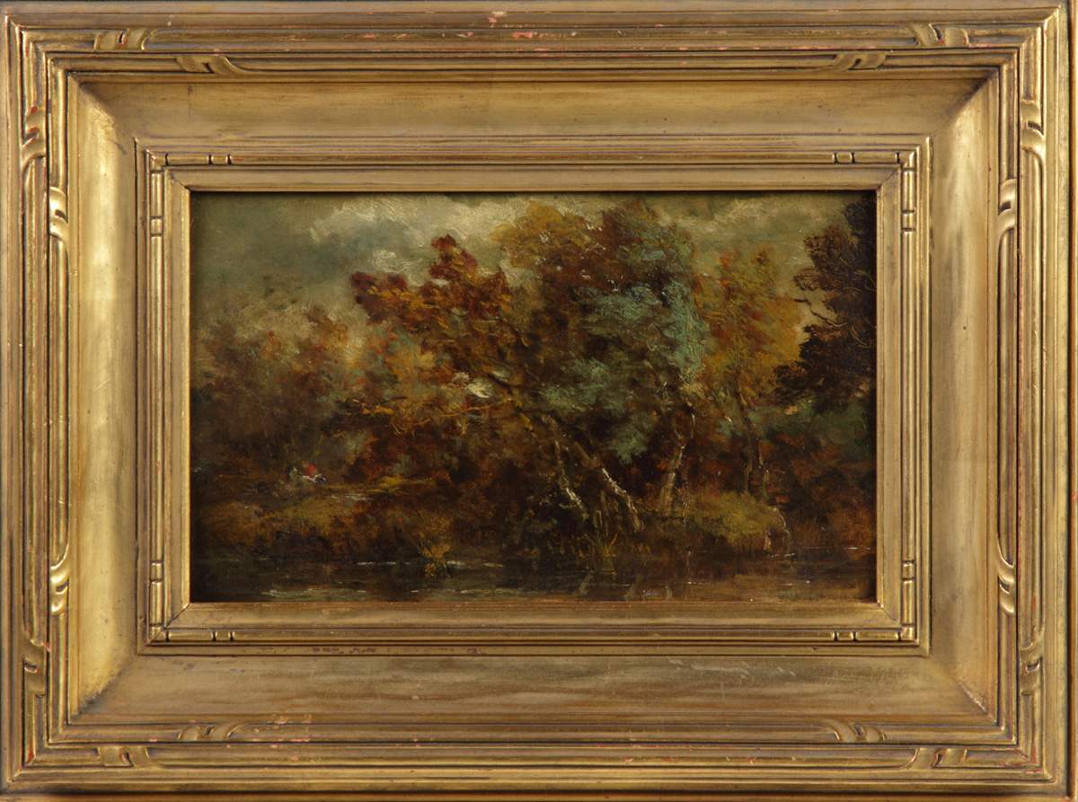 Jules Dupre (French, 1811-1889) Landscape with stream | Cottone Auctions