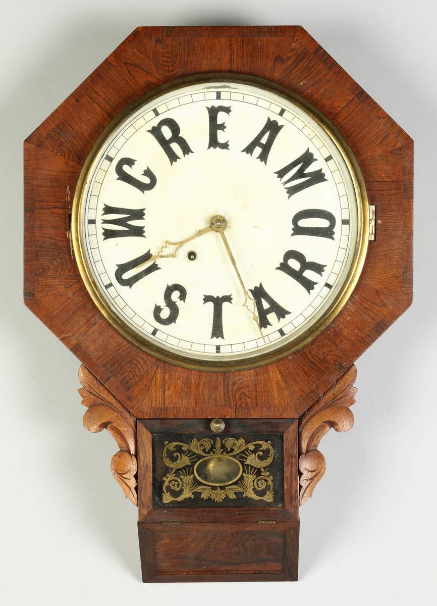 Ansonia Brass & Copper Co. Wall Clock | Cottone Auctions