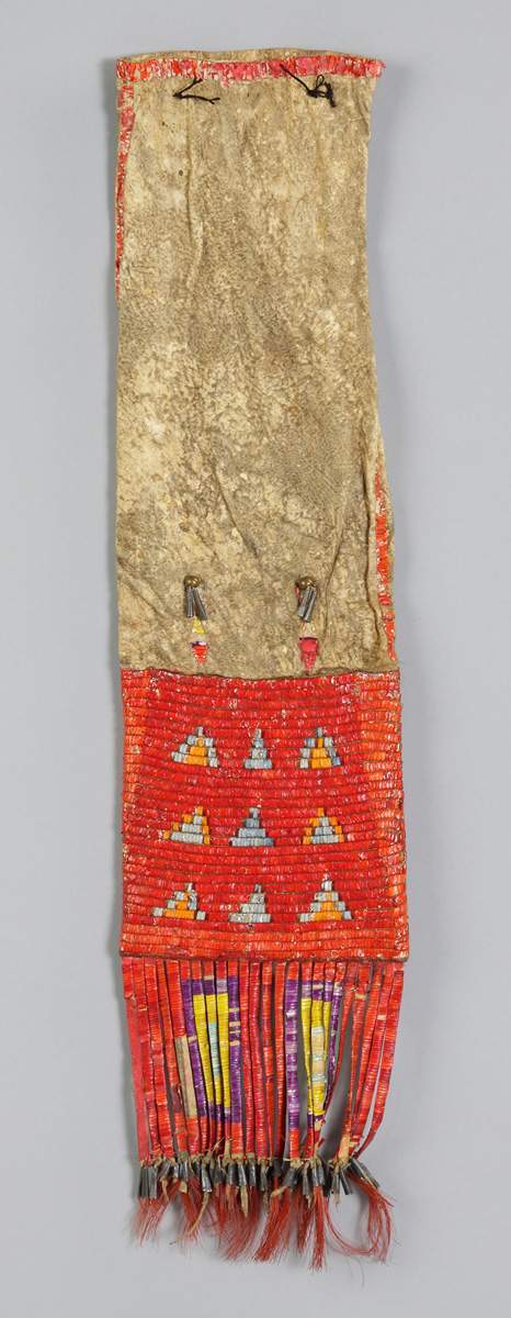 Quill Pipe Bag w/Tin Cones | Cottone Auctions