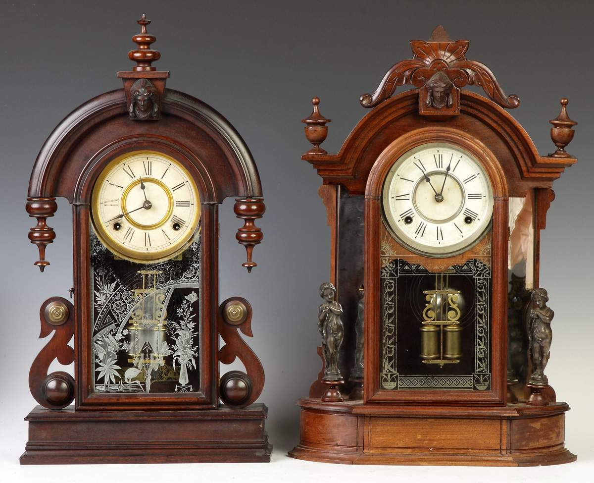 Ansonia Shelf Clocks | Cottone Auctions