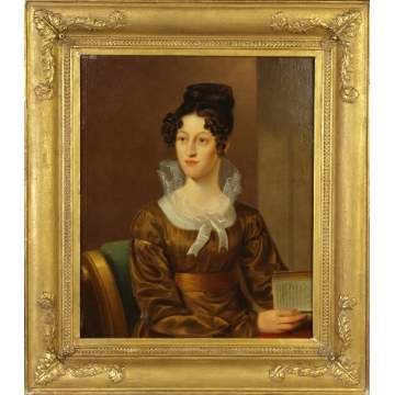Early 19th Century Portrait of a young lady