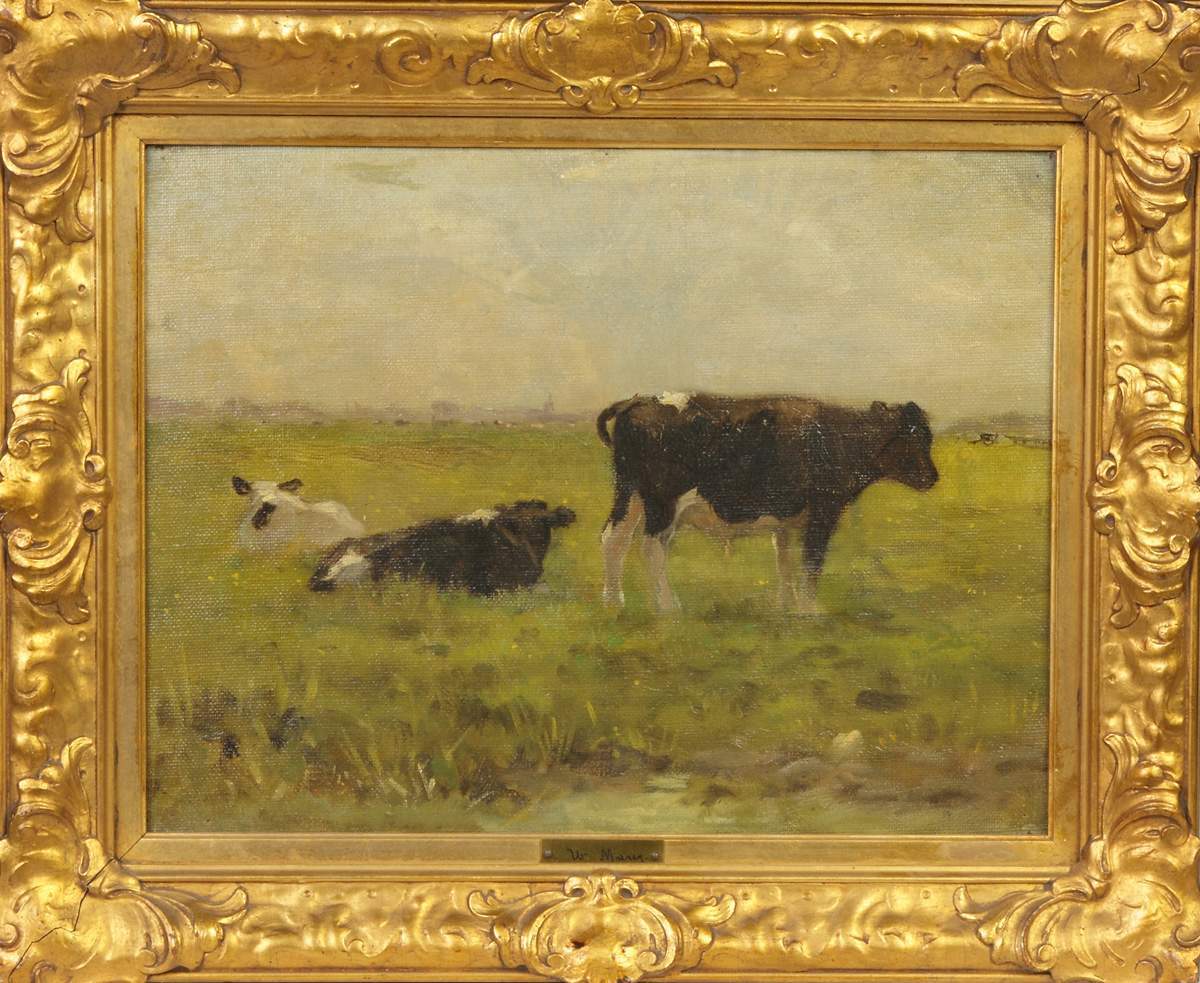 Willem Maris (Dutch, 1844-1910) Cows | Cottone Auctions