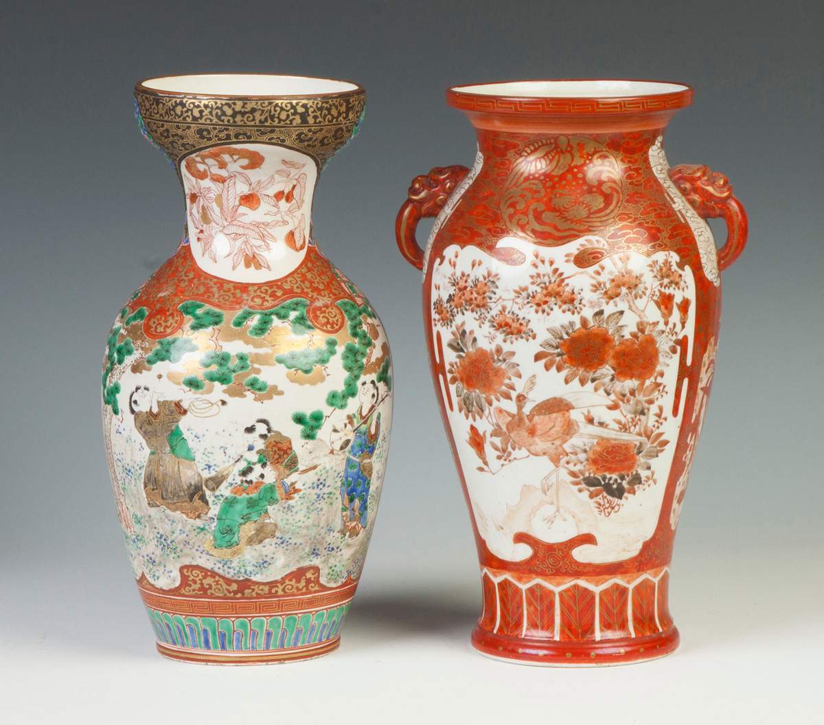 2 Japanese Vases Cottone Auctions 