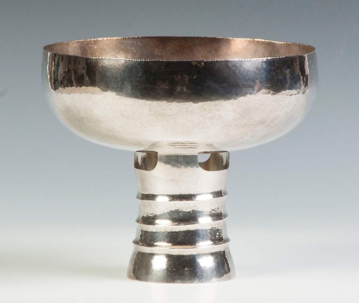 Hans Christensen (1924-1983) Sterling Silver Compote | Cottone Auctions