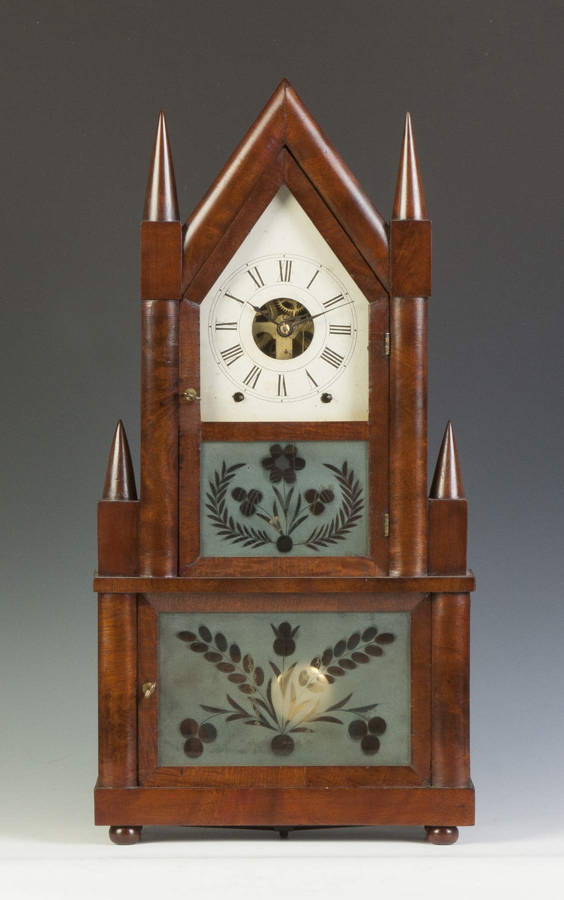 Birge & Fuller Steeple on Steeple Clock | Cottone Auctions