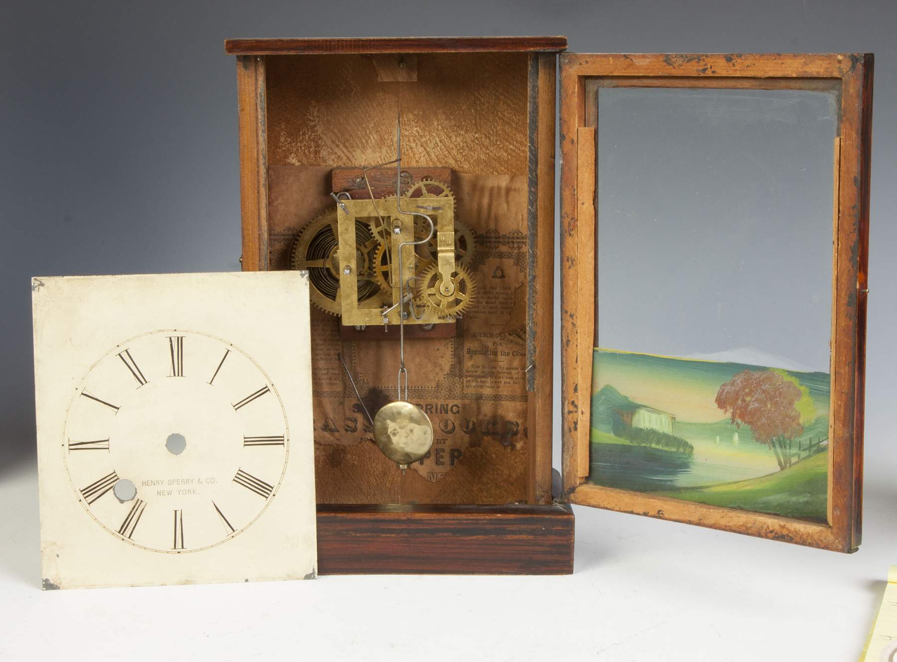 Henry Sperry Co., NY, Cottage Clock | Cottone Auctions