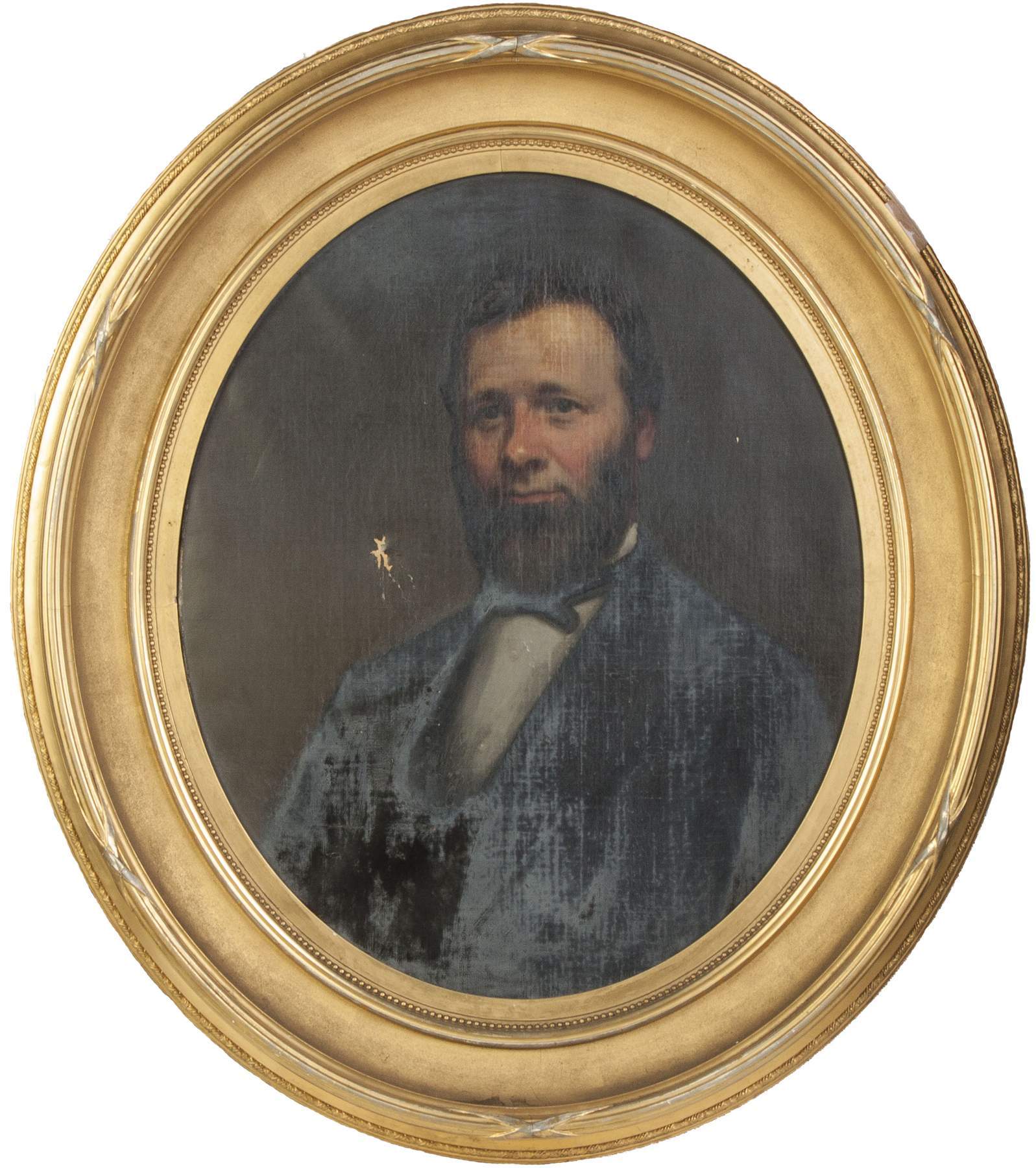 F.B. Carpenter, Portrait of a Man | Cottone Auctions