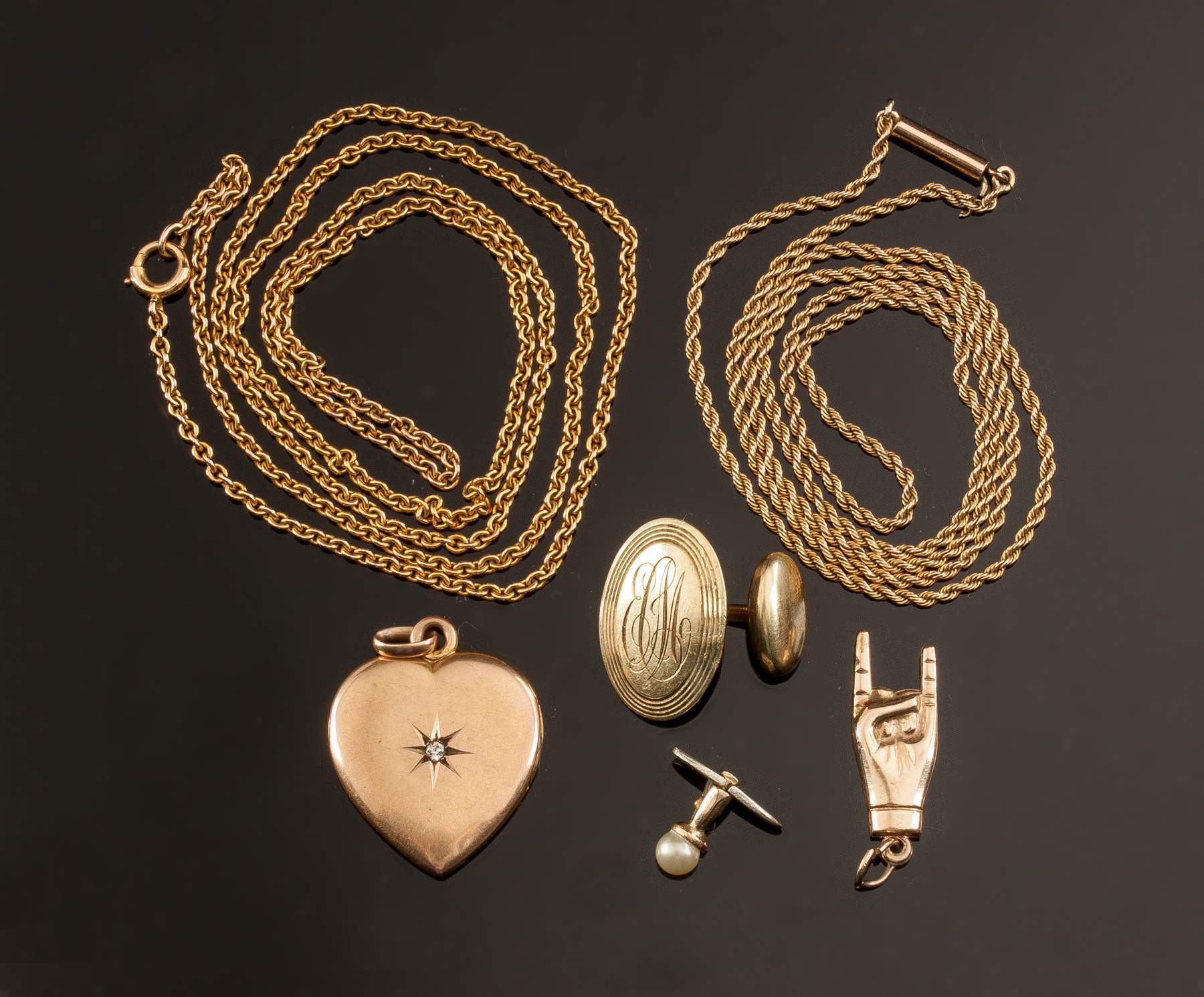 Gold Necklaces, Charms, Accessories | Cottone Auctions